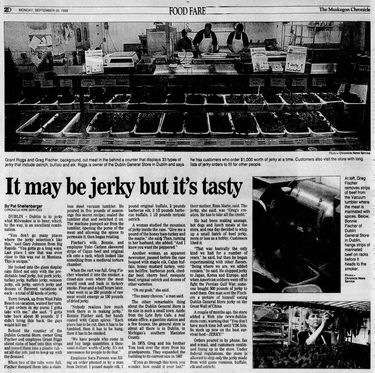 Dublin General Store - Sep 20 1999 Article (newer photo)